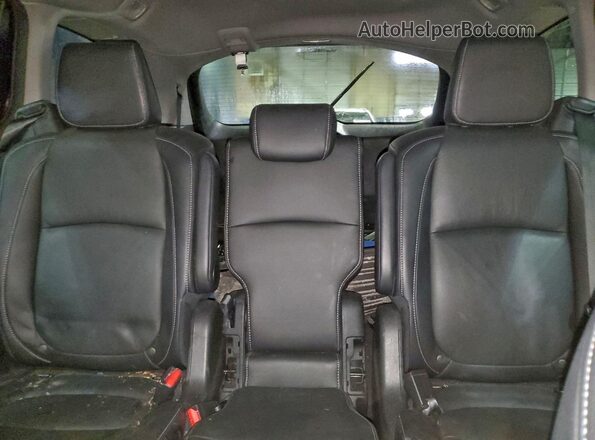 5FNRL6H73MB030278 2021 HONDA ODYSSEY Black Rear seats view