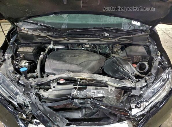 5FNRL6H73MB030278 2021 HONDA ODYSSEY Black Engine compartment view