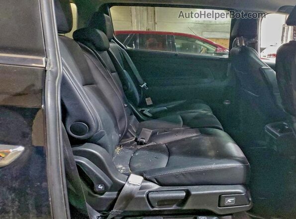 5FNRL6H73MB030278 2021 HONDA ODYSSEY Black Rear interior view