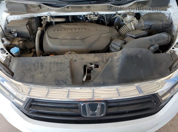 5FNRL6H73MB035044 2021 HONDA ODYSSEY White Vista del compartimento del motor