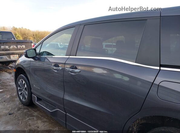 5FNRL6H73NB063959 2022 HONDA ODYSSEY Gray 
