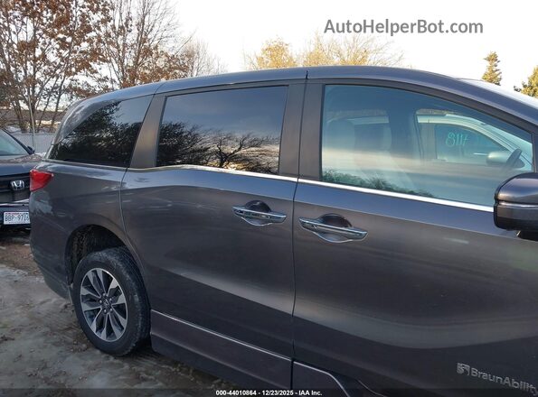 5FNRL6H73NB063959 2022 HONDA ODYSSEY Gray 