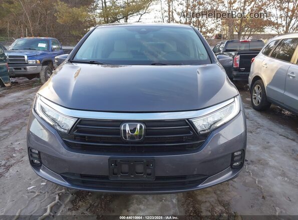 5FNRL6H73NB063959 2022 HONDA ODYSSEY Gray 