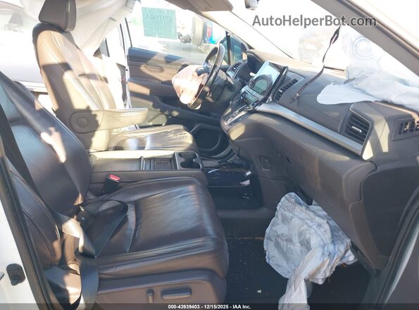 5FNRL6H75LB039448 2020 HONDA ODYSSEY White Widok wnętrza z przodu