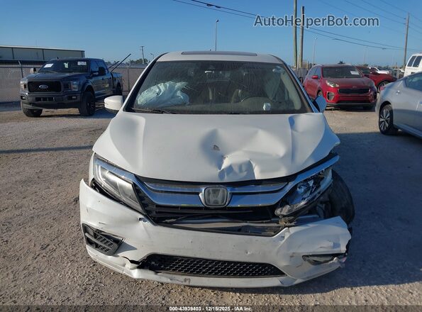 5FNRL6H75LB039448 2020 HONDA ODYSSEY White Widok zestawu wskaźników