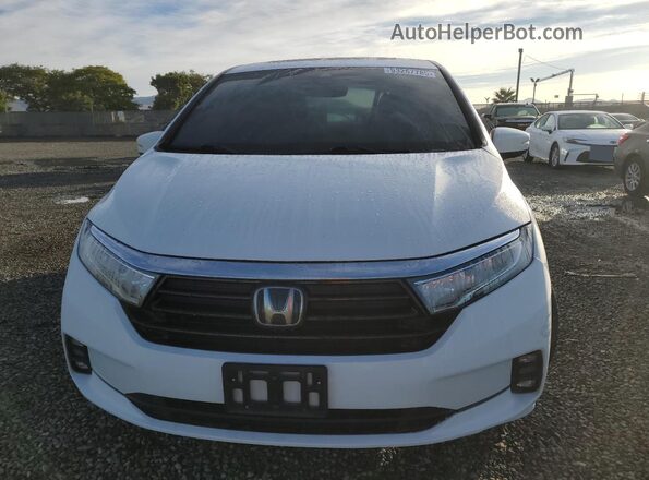 5FNRL6H75NB020952 2022 HONDA ODYSSEY White Vista frontal