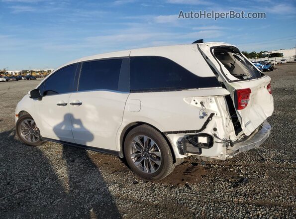 5FNRL6H75NB020952 2022 HONDA ODYSSEY White Trasero izquierdo