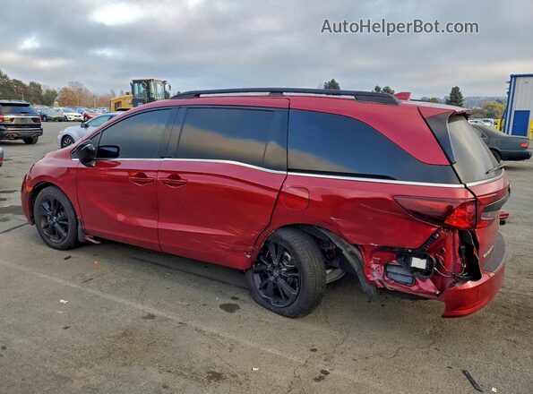 5FNRL6H75PB054926 2023 HONDA ODYSSEY Red 