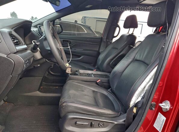 5FNRL6H75PB054926 2023 HONDA ODYSSEY Red 