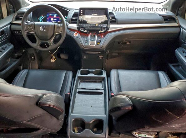 5FNRL6H75PB054926 2023 HONDA ODYSSEY Red 