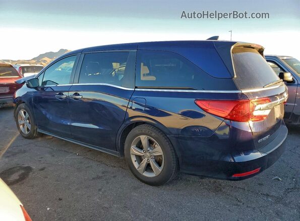 5FNRL6H76JB100674 2018 HONDA ODYSSEY Blue 