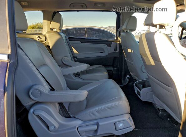 5FNRL6H76JB100674 2018 HONDA ODYSSEY Blue 