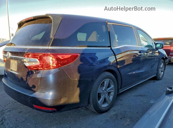 5FNRL6H76JB100674 2018 HONDA ODYSSEY Blue 