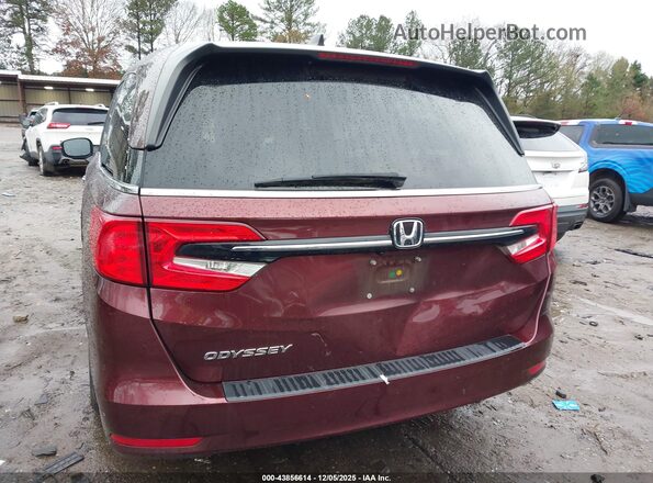5FNRL6H76MB016245 2021 HONDA ODYSSEY Red Դիմացի տեսք