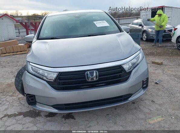 5FNRL6H76NB049408 2022 HONDA ODYSSEY Silver Вид щитка приладів