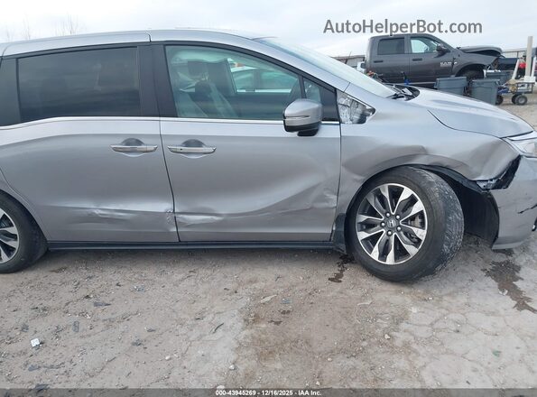 5FNRL6H76NB049408 2022 HONDA ODYSSEY Silver Вид спереду