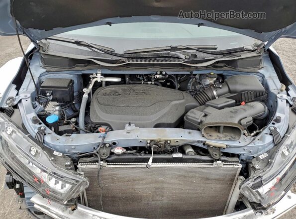 5FNRL6H76RB026927 2024 HONDA ODYSSEY Blue Vista del compartimento del motor