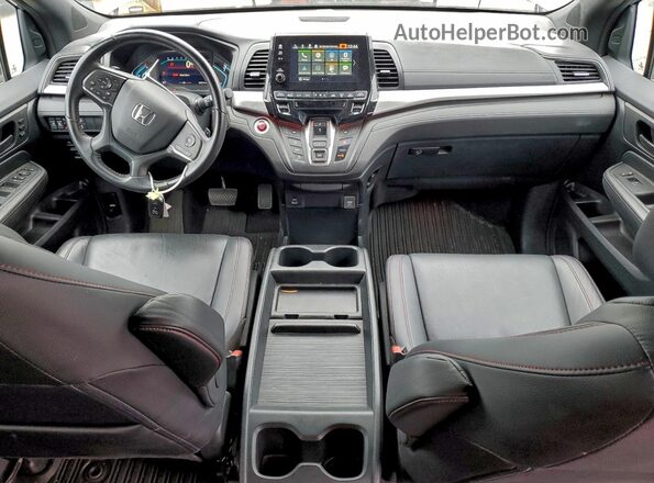 5FNRL6H76RB026927 2024 HONDA ODYSSEY Blue Vista del salpicadero