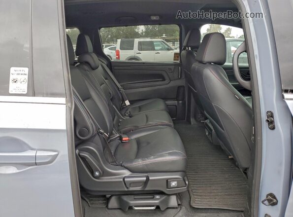 5FNRL6H76RB026927 2024 HONDA ODYSSEY Blue Vista interior trasera