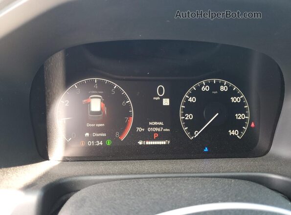 5FNRL6H76SB045192 2025 HONDA ODYSSEY White Սարքավորումների վահանակի տեսք
