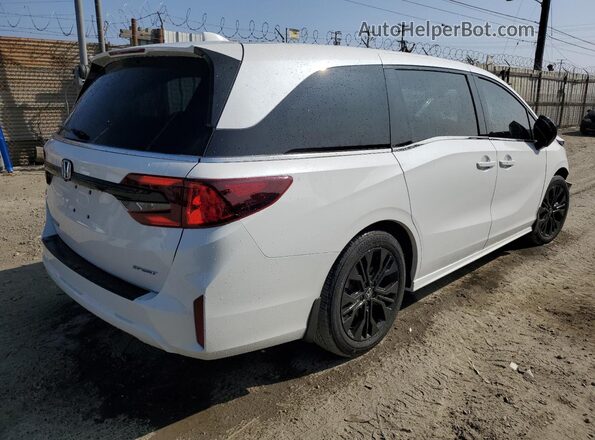 5FNRL6H76SB045192 2025 HONDA ODYSSEY White Հետևի աջ