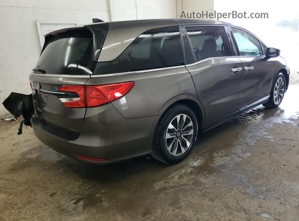 5FNRL6H77MB021065 2021 HONDA ODYSSEY Brown 