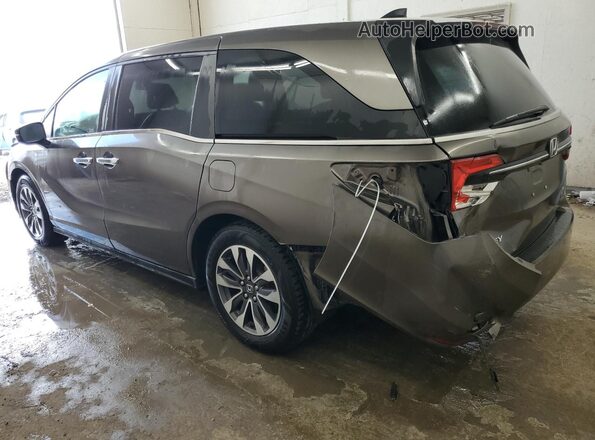 5FNRL6H77MB021065 2021 HONDA ODYSSEY Brown 