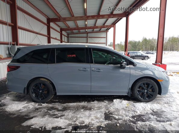 5FNRL6H77PB031907 2023 HONDA ODYSSEY Серый Вид задней части салона