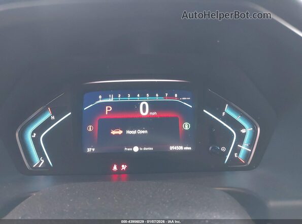 5FNRL6H77PB031907 2023 HONDA ODYSSEY Серый Вид задних сидений