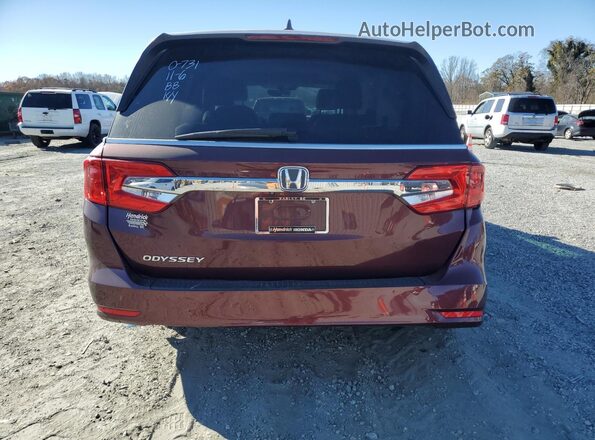 5FNRL6H78LB070063 2020 HONDA ODYSSEY Burgundy Widok z tyłu