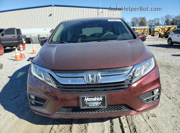 5FNRL6H78LB070063 2020 HONDA ODYSSEY Burgundy Widok z przodu