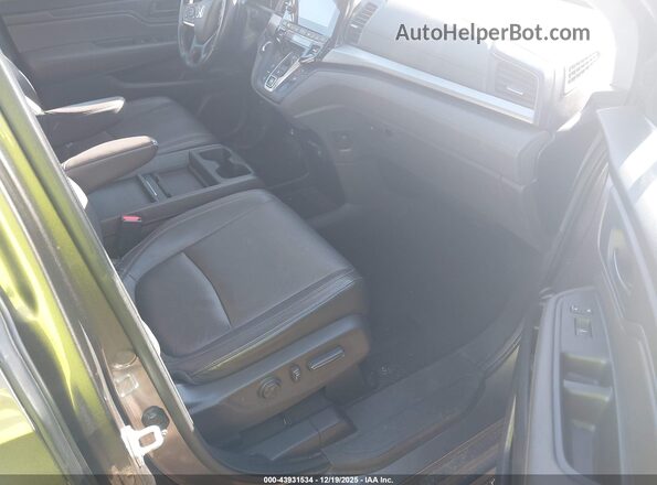 5FNRL6H78NB035493 2022 HONDA ODYSSEY Gray Вид салону спереду