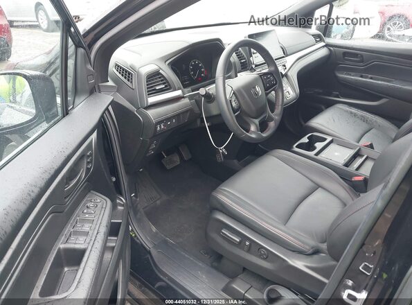 5FNRL6H78SB036798 2025 HONDA ODYSSEY Black Vista interior delantera