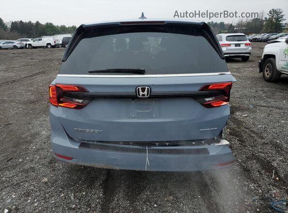 5FNRL6H79RB063292 2024 HONDA ODYSSEY Blue უკანა ხედი