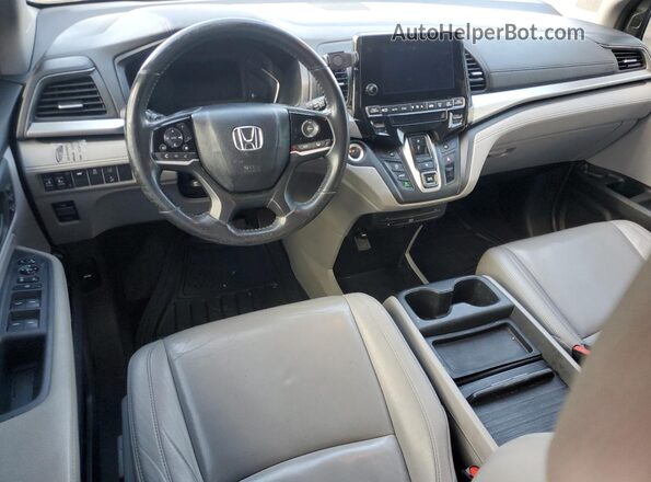 5FNRL6H7XLB025867 2020 HONDA ODYSSEY Black Vista del salpicadero