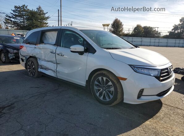 5FNRL6H7XMB026146 2021 HONDA ODYSSEY White Передня права чверть