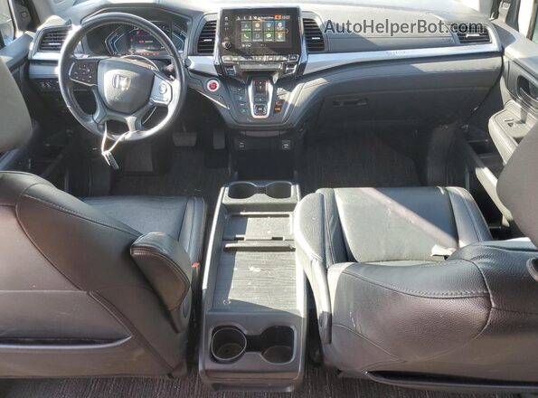5FNRL6H7XMB026146 2021 HONDA ODYSSEY White Вид панелі приладів