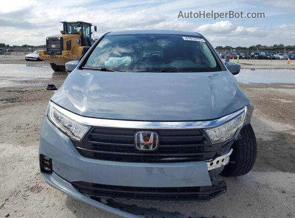 5FNRL6H80RB019769 2024 HONDA ODYSSEY Синий Вид спереди