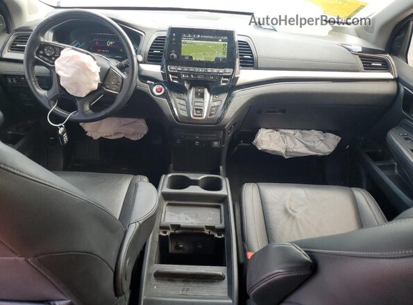 5FNRL6H80RB019769 2024 HONDA ODYSSEY Синий Вид панели приборов