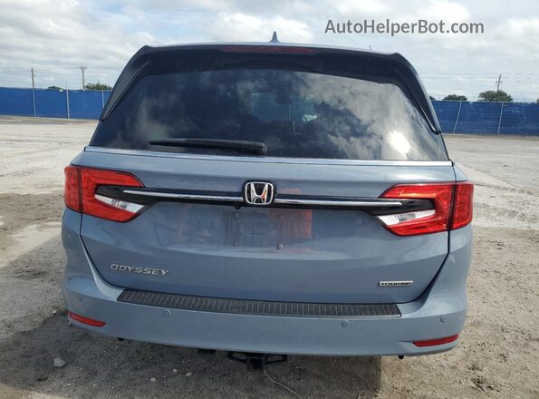 5FNRL6H80RB019769 2024 HONDA ODYSSEY Синий Вид сзади