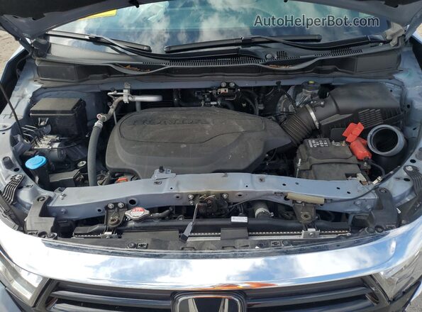 5FNRL6H80RB019769 2024 HONDA ODYSSEY Синий Вид задней части салона