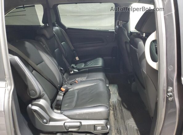 5FNRL6H81MB031681 2021 HONDA ODYSSEY Gray უკანა სალონის ხედი