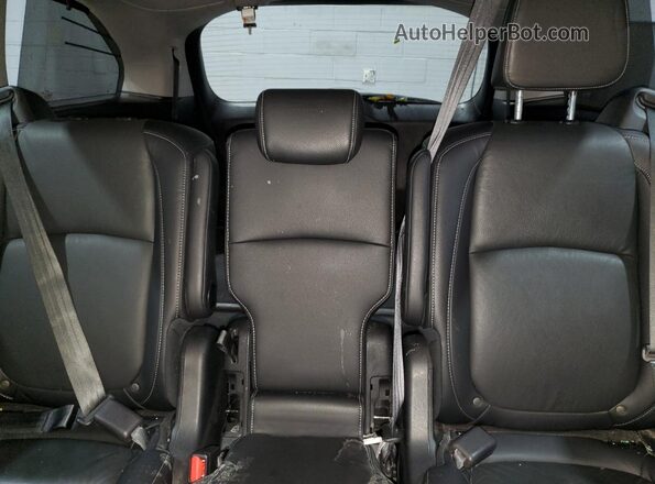 5FNRL6H81MB031681 2021 HONDA ODYSSEY Gray უკანა სავარძლების ხედი