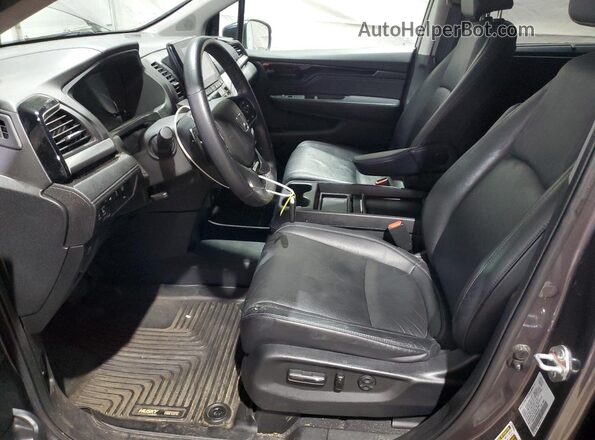5FNRL6H81MB031681 2021 HONDA ODYSSEY Gray წინა სალონის ხედი