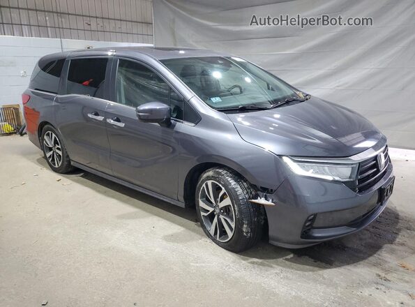 5FNRL6H81MB031681 2021 HONDA ODYSSEY Gray წინა მარჯვენა