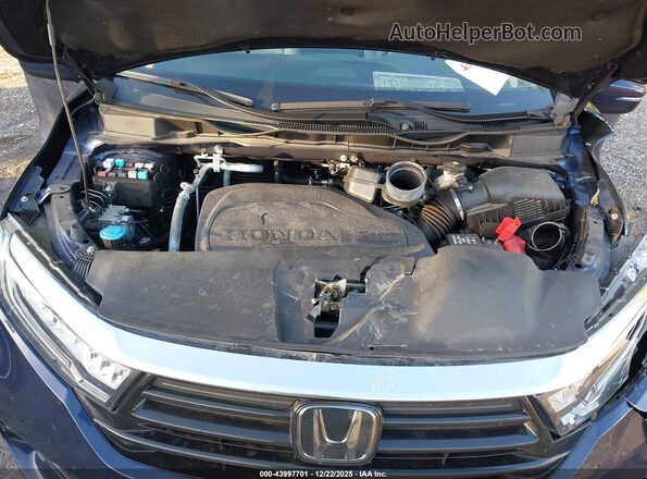 5FNRL6H81RB006724 2024 HONDA ODYSSEY Purple უკანა ხედი