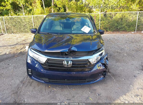 5FNRL6H81RB006724 2024 HONDA ODYSSEY Purple ხელსაწყოთა პანელის ხედი