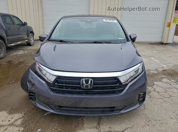 5FNRL6H83PB005863 2023 HONDA ODYSSEY Gray Front view
