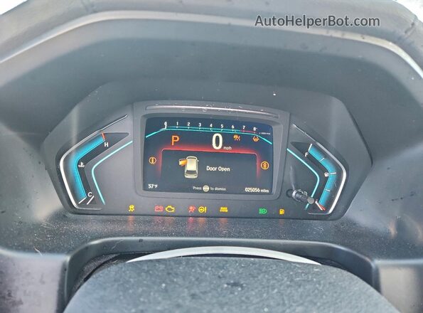 5FNRL6H83RB008040 2024 HONDA ODYSSEY Blue Vista del cuadro de instrumentos