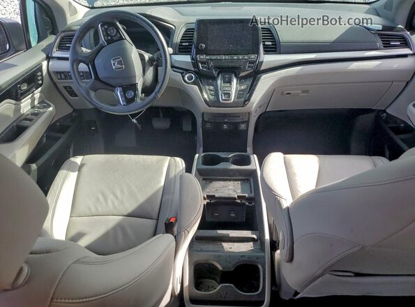 5FNRL6H83RB008040 2024 HONDA ODYSSEY Blue Vista del salpicadero